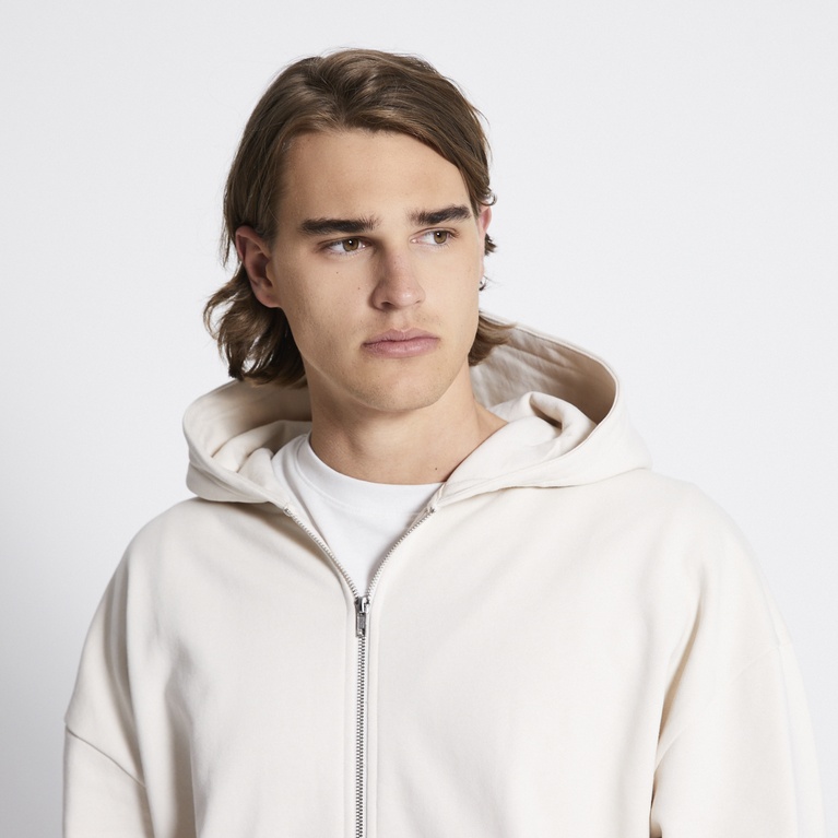 Boxy zip hoodie "Lindon"